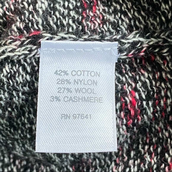 J Jill Heather Asymetrical Hem Cashmere Blend Tunic Sweater XL w MEASUREMENTS - Picture 8 of 12